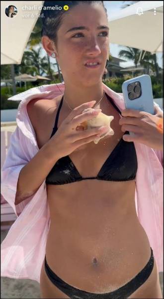 Charli D 19Amelio Beach Pool Bikini Video Leaked - Usa on chickinfo.com