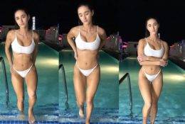 Itsnatalieroush OnlyFans Natalie Roush White Bikini Video on chickinfo.com