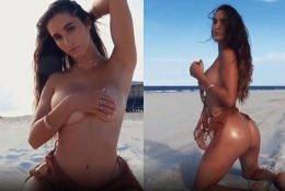 Natalie Roush Nude Topless Bikini Beach Video on chickinfo.com