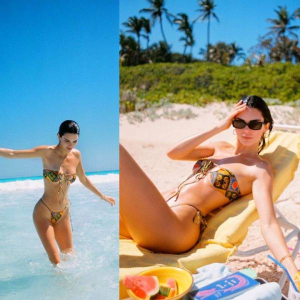 Kendall Jenner Candid Beach Bikini Photos Leaked - Usa on chickinfo.com