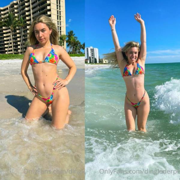 Dinglederper Wet Bikini Beach Onlyfans Set Leaked on chickinfo.com