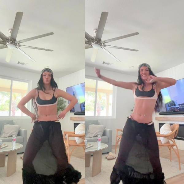 Charli D’Amelio Coachella Fit 2024 TikTok Video Leaked - Usa on chickinfo.com