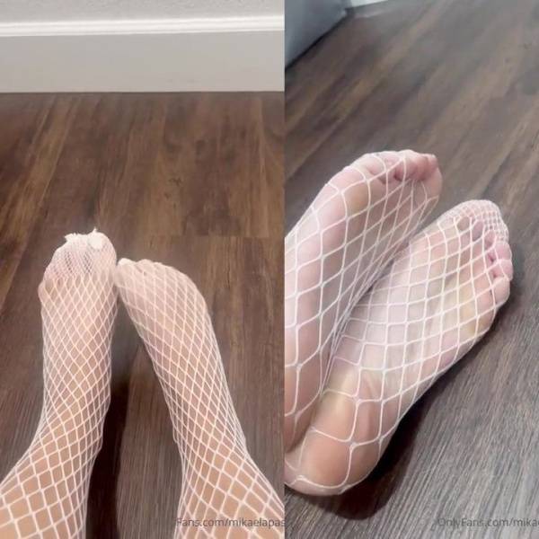 Mikaela Pascal Feet Fishnet PPV Onlyfans Set Leaked on chickinfo.com