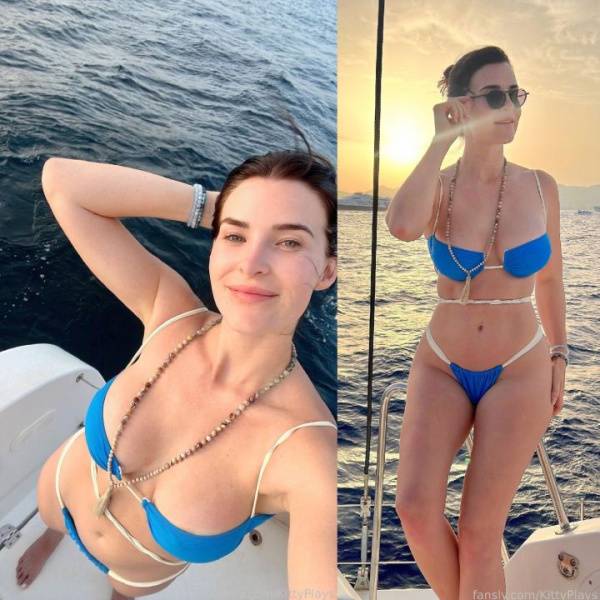 KittyPlays Blue Bikini On The Yacht Fansly Set Leaked - Usa on chickinfo.com