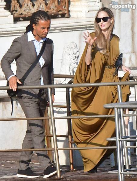 Angelina Jolie Looks Glamorous Rocking a Grecian Dress During the Venice Film Festival (117 Photos) - Usa on chickinfo.com